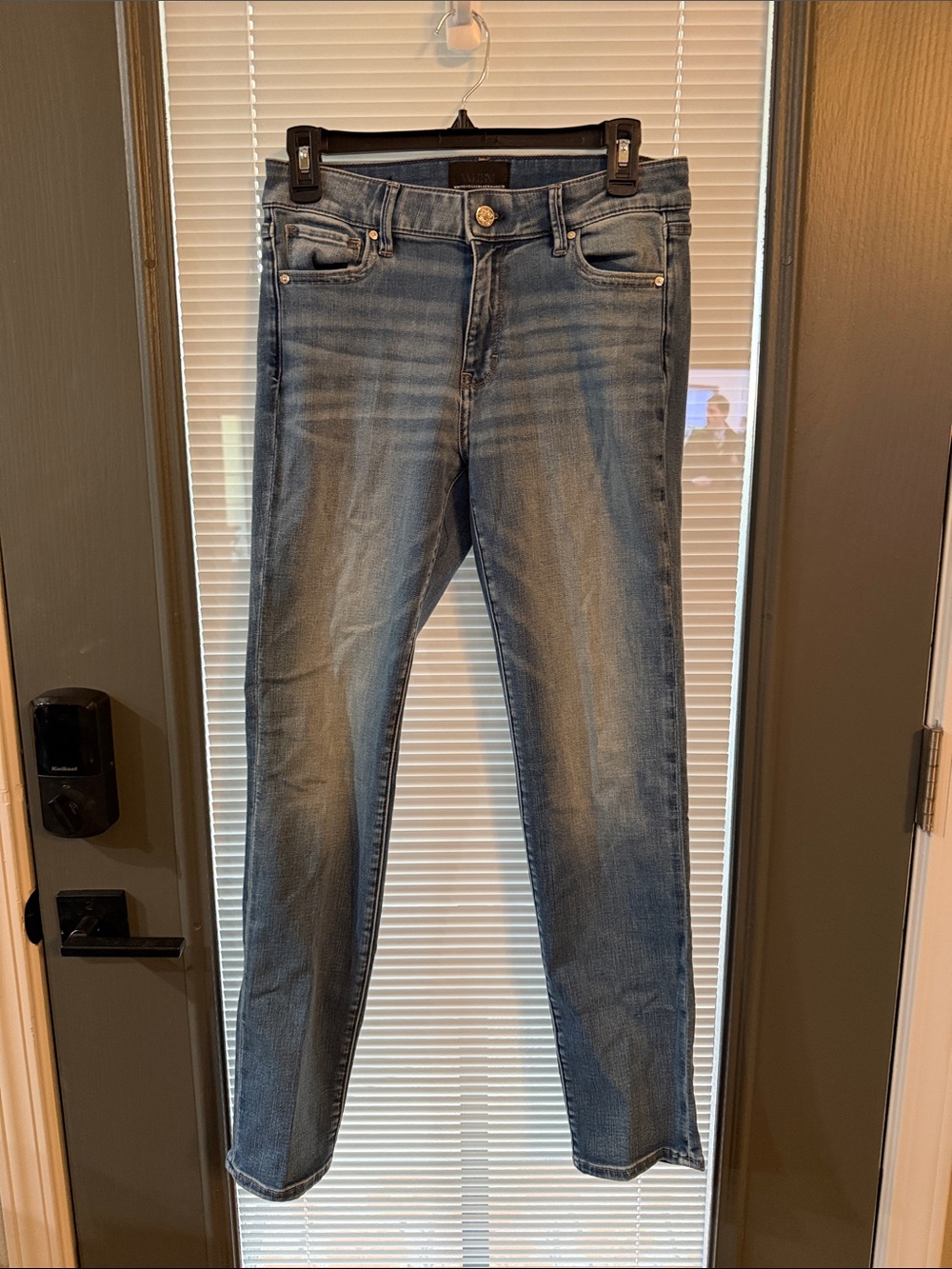 White House Black Market Women’s Skinny Jeans - Light Blue Wash